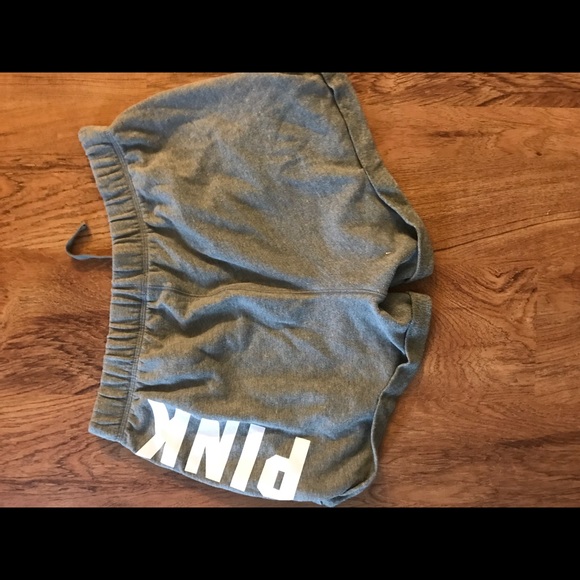 VS PINK Gray Shorts Pockets - Picture 5 of 6